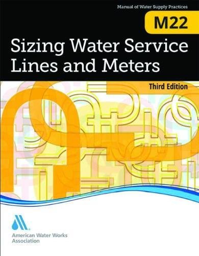 Sizing Water Service Lines And Meters (m22) (aa Manual) [Paperback]