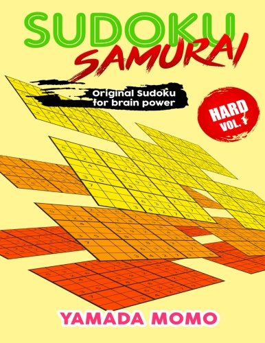 Sudoku Samurai Hard Original Sudoku For Brain Poer Vol. 1 Include 100 Puzzles [Paperback]