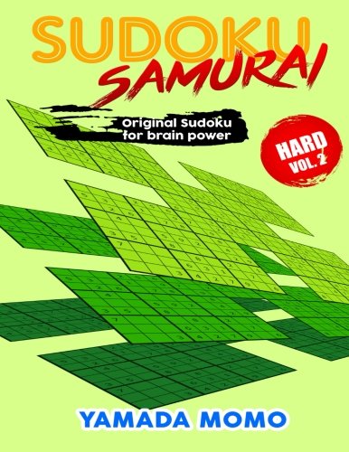 Sudoku Samurai Hard Original Sudoku For Brain Poer Vol. 2 Include 100 Puzzles [Paperback]