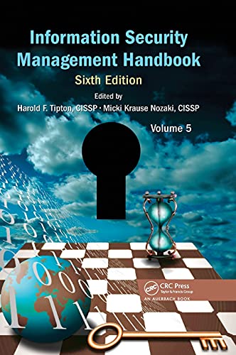 Information Security Management Handbook, Volume 5 [Hardcover]