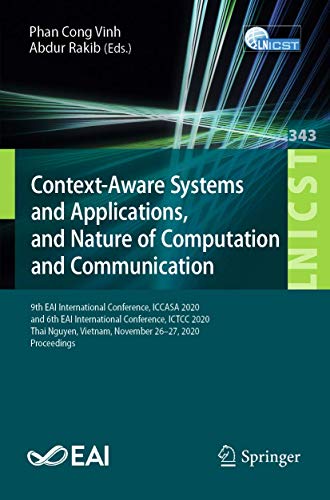 Context-Aare Systems and Applications, and Nature of Computation and Communicat [Paperback]