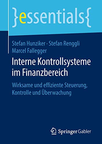 Interne Kontrollsysteme im Finanzbereich: Wirksame und effiziente Steuerung, Kon [Paperback]