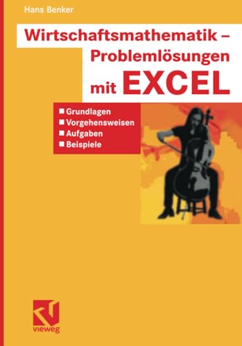 Wirtschaftsmathematik - Problemlsungen mit EXCEL: Grundlagen, Vorgehensweisen,  [Paperback]