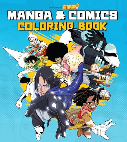 Saturday AM Manga and Comics Coloring Book [Paperback]