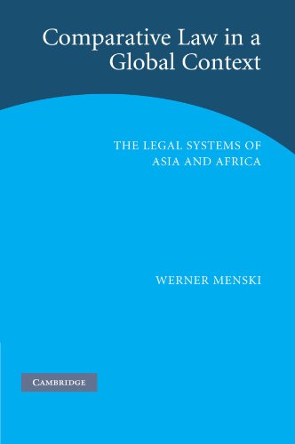 Comparative La in a Global Context The Legal Systems of Asia and Africa [Paperback]