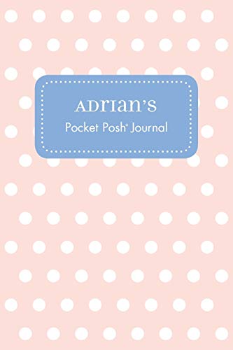 Adrian's Pocket Posh Journal, Polka Dot [Paperback]