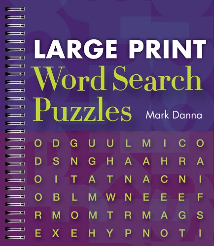 Large Print Word Search Puzzles [Paperback]