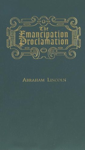 The Emancipation Proclamation [Hardcover]