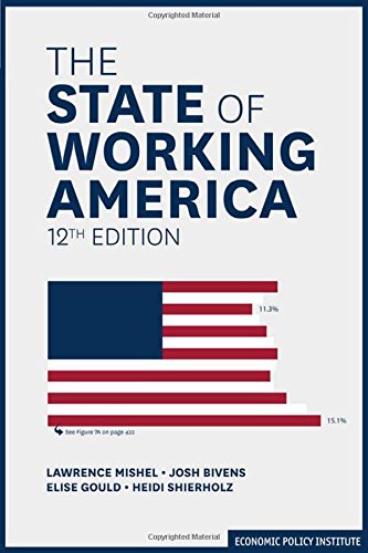 The State Of Working America (an Economic Policy Institute Book) [Paperback]