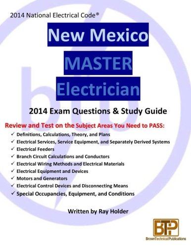 Ne Mexico 2014 Master Electrician Study Guide [Paperback]