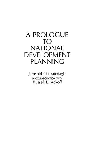 A Prologue to National Development Planning [Hardcover]