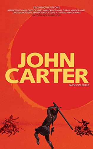 John Carter Barsoom Series (7 Novels) A Princess Of Mars Gods Of Mars Warlord [Hardcover]