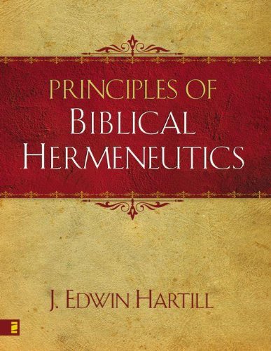 Principles of Biblical Hermeneutics [Paperback]