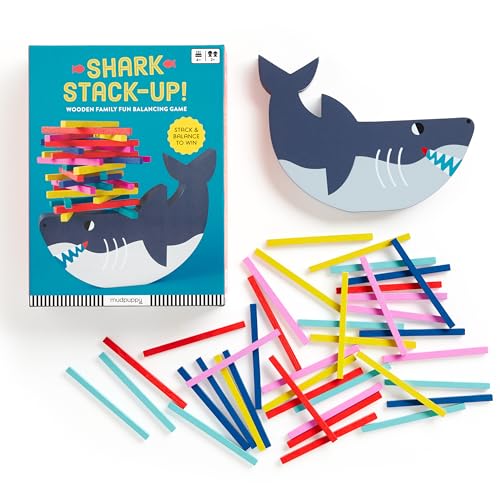 Shark Stack-up! Wooden Balancing Game [Game]