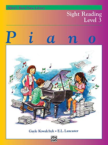 Alfred's Basic Piano Library Sight Reading, Bk 3 [Paperback]