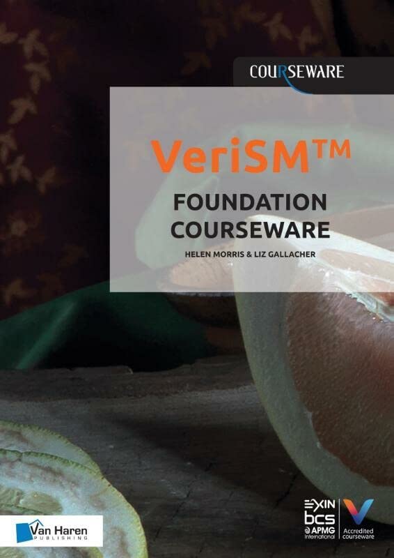 VeriSM  Foundation Courseware [Hardcover]