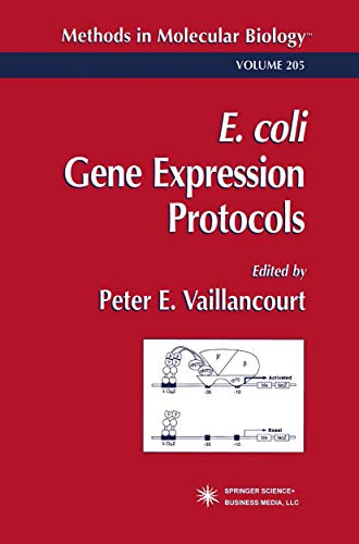 E. coli Gene Expression Protocols [Paperback]