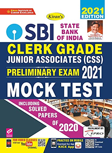 Sbi Clerk Grade Ja (Css) & Jaa Prelim. Exam-S.Fast Practice Sets-E-26 Set 2021