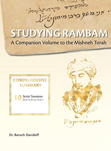 Studying Rambam. a Companion Volume to the Mishneh Torah  Comprehensive Summary [Hardcover]