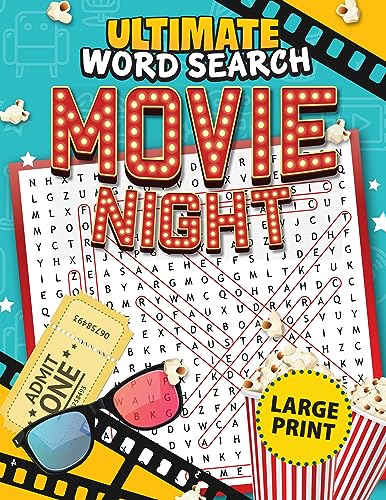 Ultimate Word Search Movie Night [Paperback]