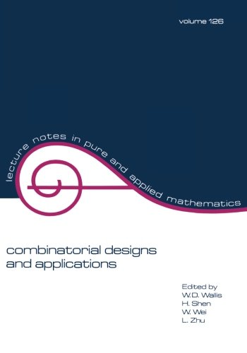 Combinatorial Designs and Applications [Paperback]