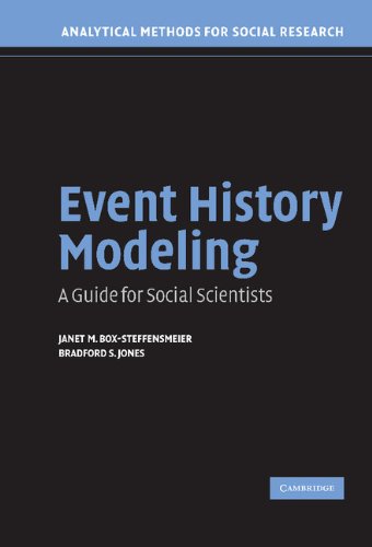 Event History Modeling A Guide for Social Scientists [Hardcover]