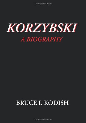 Korzybski A Biography [Paperback]