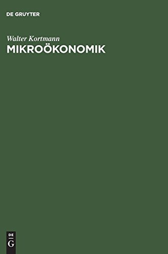 Mikrookonomik Methodik Aufgaben Begriffe (german Edition) [Hardcover]