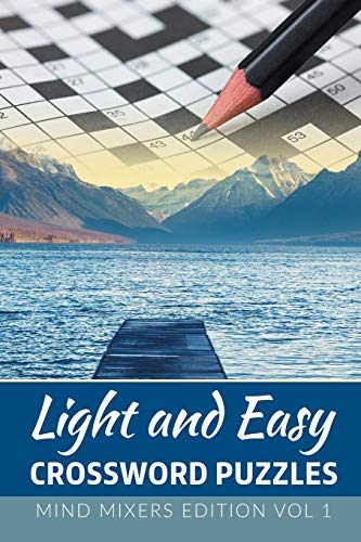 Light and Easy Crossord Puzzles  Mind Mixers Edition Vol 1 [Paperback]