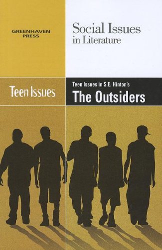 Teen Issues in S. E. Hinton's - The Outsiders [Paperback]