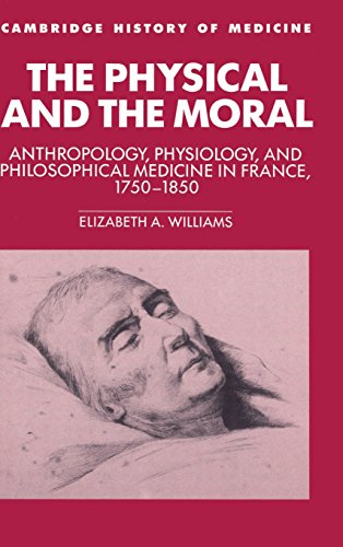 The Physical and the Moral Anthropology, Physiology, and Philosophical Medicine [Hardcover]