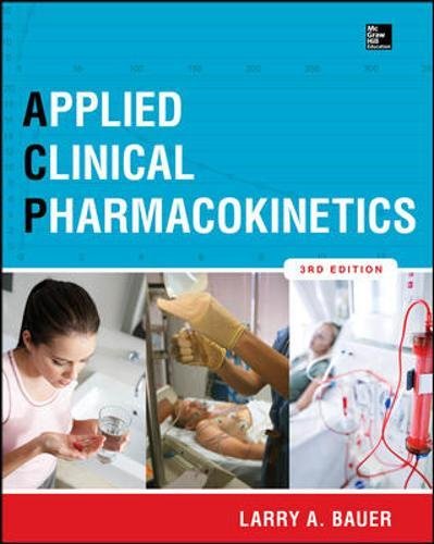 Applied Clinical Pharmacokinetics 3/E [Hardcover]