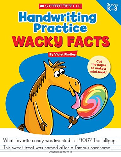 Handwriting Practice: Wacky Facts [Paperback]