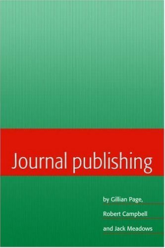 Journal Publishing [Paperback]