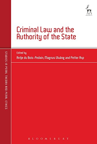 Criminal La and the Authority of the State [Hardcover]