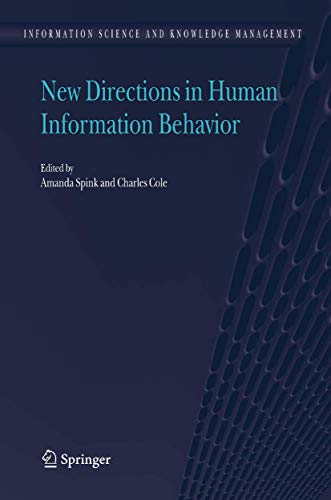 Ne Directions in Human Information Behavior [Hardcover]