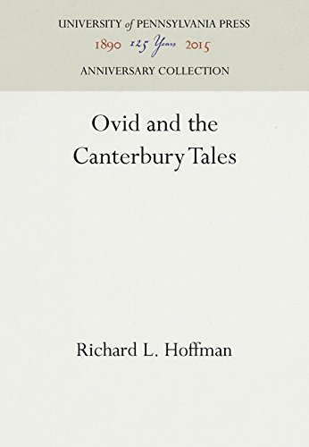 Ovid and the Canterbury Tales [Hardcover]