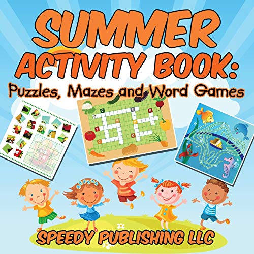 Summer Activity Book Puzzles, Mazes And Word Games [Paperback]