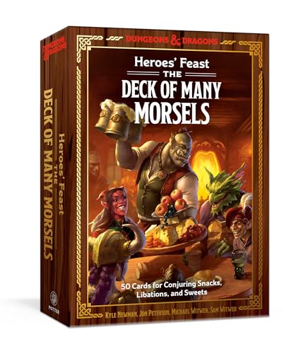 Heroes' Feast: The Deck of Many Morsels: 50 Cards for Conjuring Snacks, Libation [Cards]