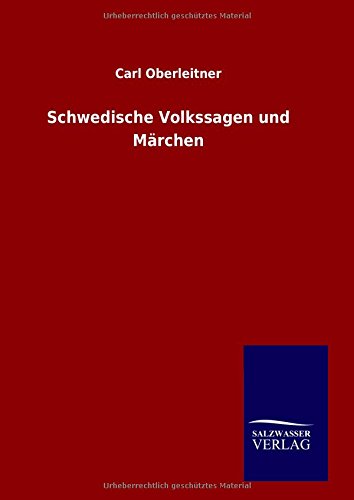 Schedische Volkssagen Und Marchen (german Edition) [Hardcover]