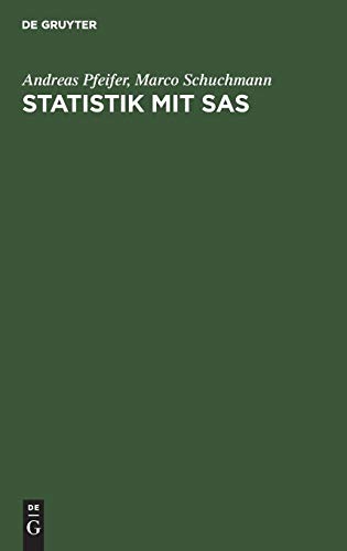 Statistik Mit SAS [Hardcover]