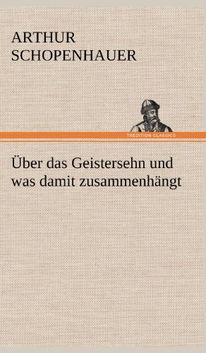 ber das Geistersehn und Was Damit Zusammenhngt [Hardcover]