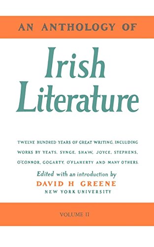 An Anthology of Irish Literature (Vol. 2) [Paperback]