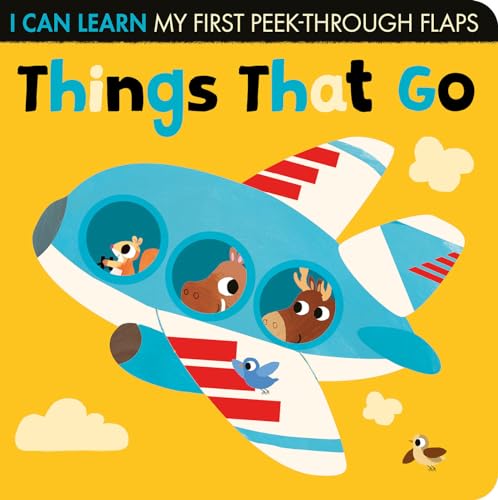 Things That Go: My First Peek-Through Flaps [Board book]