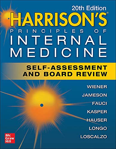 Harrison's Principles of Internal Medicine Self-Assessment and Board Review, 20t [Paperback]