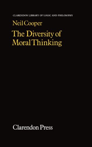 The Diversity of Moral Thinking [Hardcover]