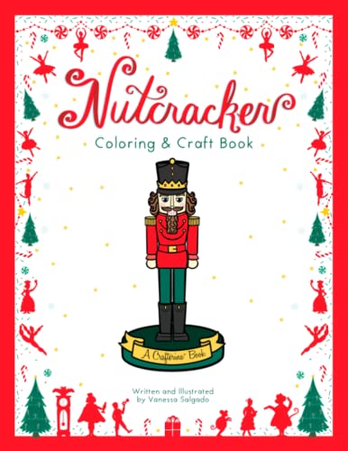 Nutcracker Coloring And Craft Book [Paperback]