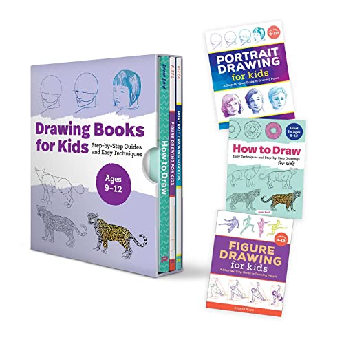 Drawing Books for Kids Box Set: Step-by-Step Guides and Easy Techniques [Paperback]