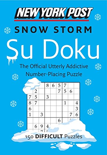 New York Post Snow Storm Su Doku (Difficult) [Paperback]