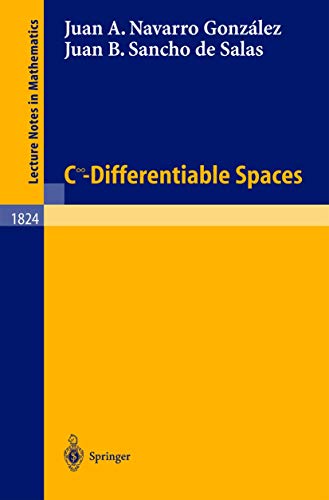 C^infinity - Differentiable Spaces [Paperback]